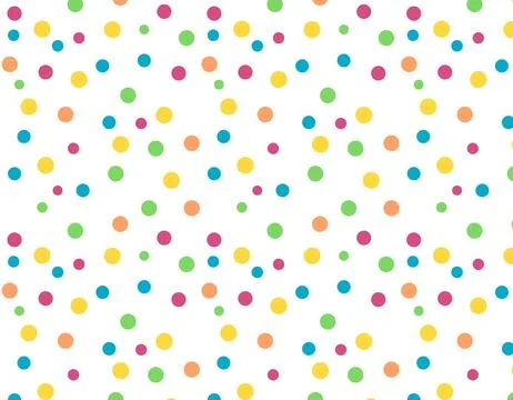 Pattern colored small circles on a transparent background, seamless graphic.. イラスト素材