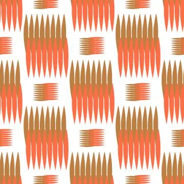 The pattern of the colored spines Stock Illustration