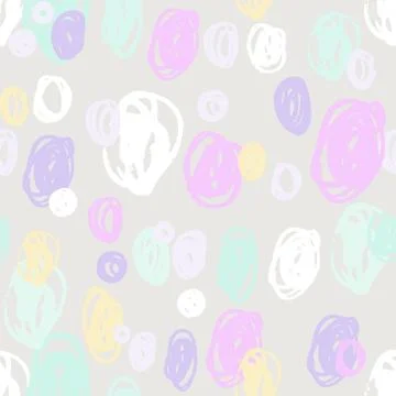PATTERN OF COLORED SPOTS gentle Stock Illustration