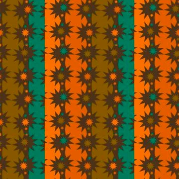 Pattern colored stars Stock Illustration