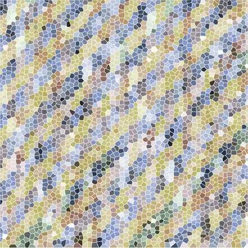 Pattern of colorful abstract geometric shapes Stock Illustration