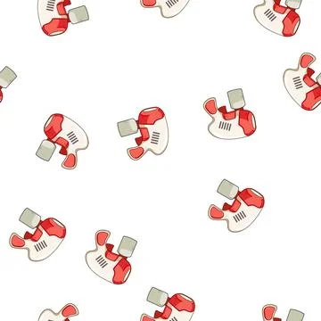 Pattern colorful bubble gun toy cartoon vector Stock Illustration