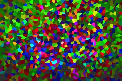 Pattern of colorful hexagonal background Stockillustratie