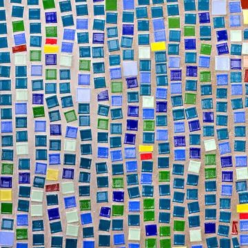 Pattern of colorful mosaic as background pattern of colorful mosaic as bac... Foto stock
