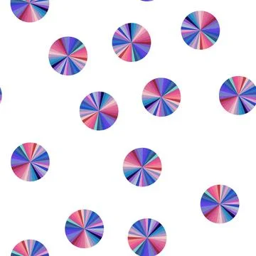 Pattern Colorful radial spectrum creating vibrant abstract background Stock Illustration