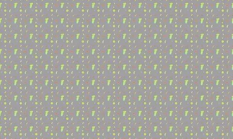 Pattern of colorful raindrops on gray background Stockillustratie