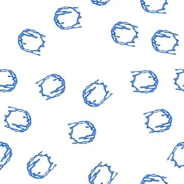 Pattern colorful slime frame cartoon vector Stock Illustration