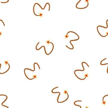 Pattern combustion dynamite fuse cartoon vector 库存插图
