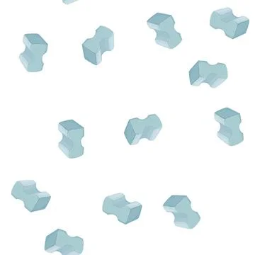 Pattern comfort pillow bed color icon vector Illustrazione stock