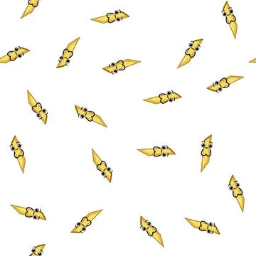 Pattern comic pasta character cartoon vector 库存插图