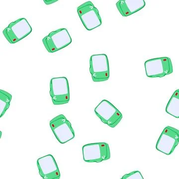 Pattern compact packing cube cartoon vector Stock Illustration