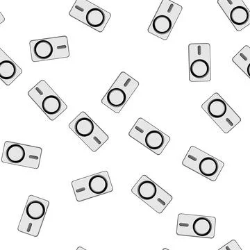 Pattern compatible car charger wireless cartoon vector Stock Illustration