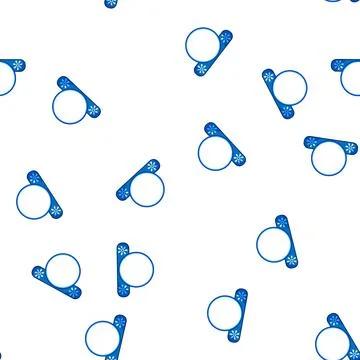 Pattern compliance frozen label cartoon vector Stock Illustration