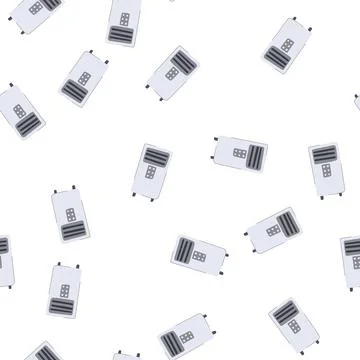 Pattern compressor air conditioner cartoon vector Illustrazione stock