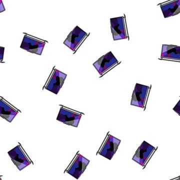 Pattern computer laptop gaming cartoon vector Stock Illustration