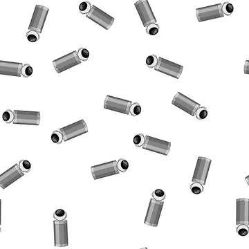 Pattern computer table web camera cartoon vector イラスト素材