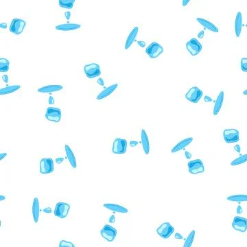 Pattern condensation water drops cartoon vector Illustrazione stock