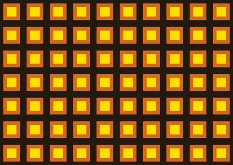 Pattern consisting of a nested square grid design Stock Illustration