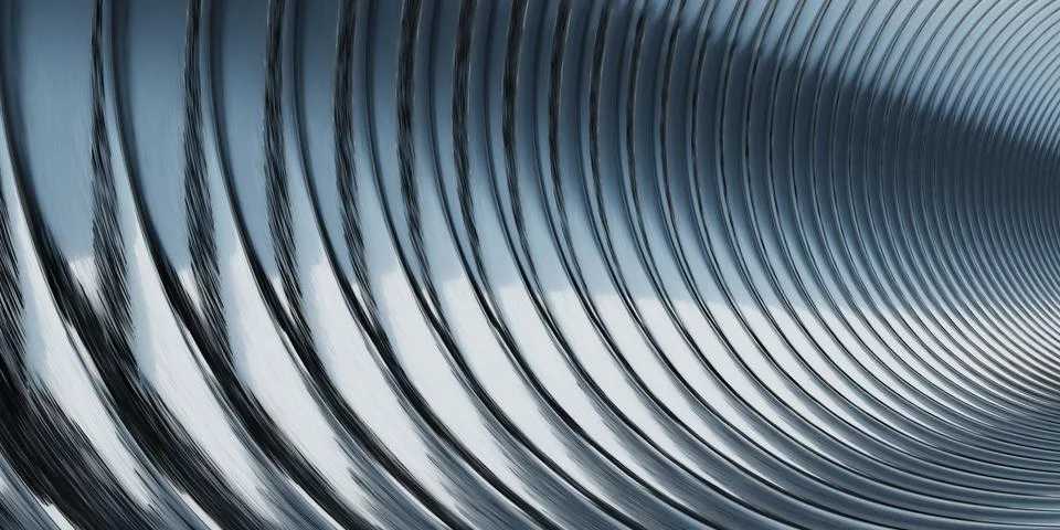 Pattern consisting of silver metallic arches. repetitive round shapes. Modern Stock Illustration