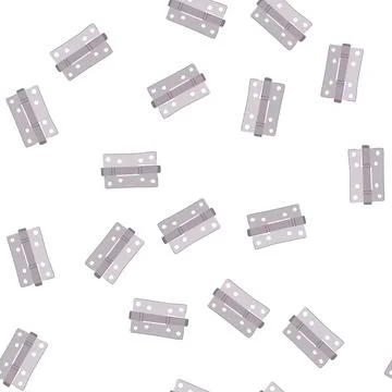 Pattern construction door hinge cartoon vector イラスト素材