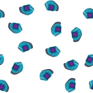 Pattern construction helmet welding cartoon vector 스톡 일러스트