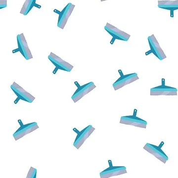 Pattern construction notched trowel cartoon vector イラスト素材