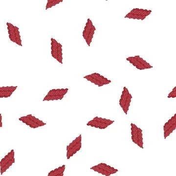 Pattern construction roof tile cartoon vector Illustrazione stock
