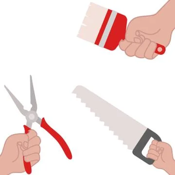 Pattern of construction tools icon Stock Illustration