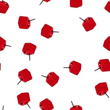 Pattern container fuel can cartoon vector Stock Illustration