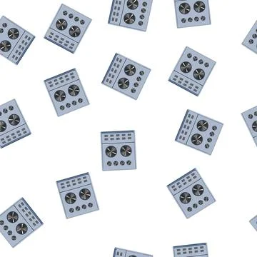 Pattern control audio mixer cartoon vector Stockillustratie