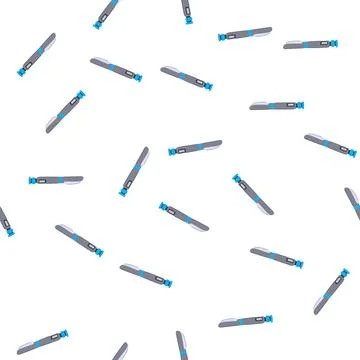 Pattern control insulin pen cartoon vector Stock Illustration