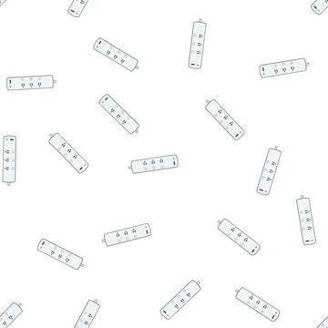 Pattern control power strip smart cartoon vector イラスト素材