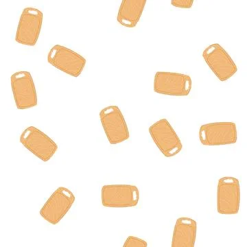 Pattern cook chopping board cartoon vector 스톡 일러스트