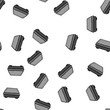 Pattern cook sandwich maker cartoon vector Stock Illustration
