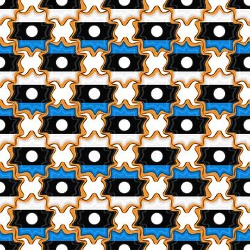 Pattern cookie with flag country Estonia in tasty biscuit Stock Illustration