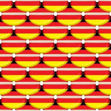 Pattern cookie with flag country Germany in tasty biscuit Stock Illustration