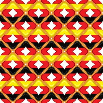 Pattern cookie with flag country Germany in tasty biscuit Stock Illustration