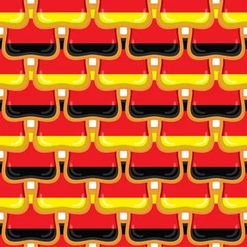 Pattern cookie with flag country Germany in tasty biscuit Stock Illustration