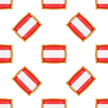 Pattern cookie with flag country Latvia in tasty biscuit Stock Illustration