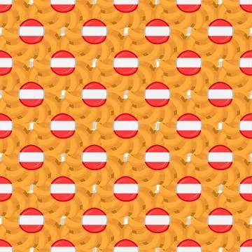 Pattern cookie with flag country Latvia in tasty biscuit Foto stock