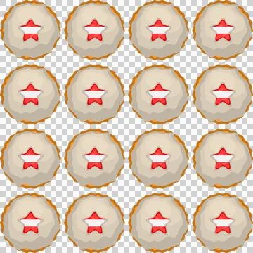 Pattern cookie with flag country Latvia in tasty biscuit 写真素材