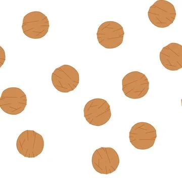 Pattern cookies parchment paper cartoon vector Иллюстрация