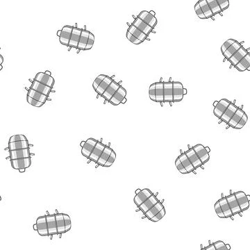 Pattern cooking steamer pot cartoon vector Stock Illustration