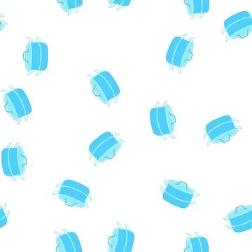 Pattern cooking steamer pot cartoon vector 스톡 일러스트