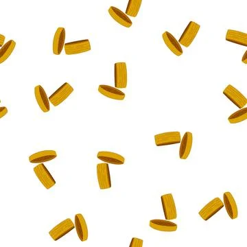 Pattern cookware bamboo steamer basket cartoon vector 库存插图
