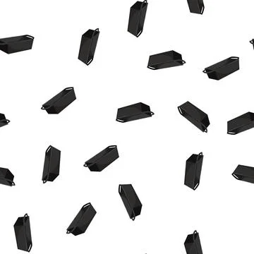 Pattern cookware iron skillet cartoon vector Stock Illustration
