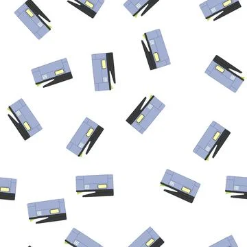 Pattern copier printer paper cartoon vector Stockillustratie