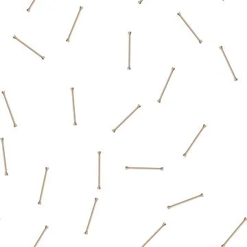 Pattern Copper metallic curtain rod for home decor 스톡 일러스트