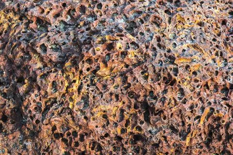 Pattern of coral detail close up background with copy space, Talpona Beach, Stock Photos