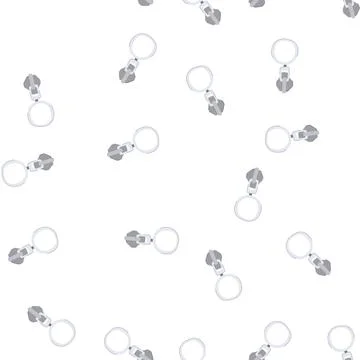 Pattern cord zipper puller cartoon vector イラスト素材